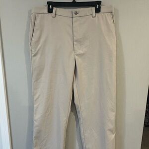 Callaway Golf Pants Mens 36x30 Beige Lightweight Stretch Performance
